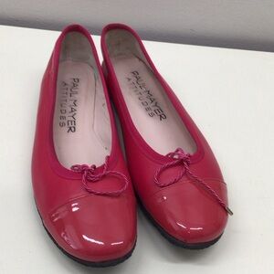 PAUL MAYER ATTITUDES PINK BALLET FLATS SIZE 7